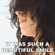 It Was Such A Beautiful Smile Connie Sgarbossa GIF - It Was Such A Beautiful Smile Connie Sgarbossa Seeyouspacecowboy GIFs