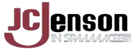 the logo for jc jenson in spamace