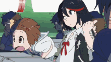 When You'Re At Work And You Eat A Big Lunch GIF - Kill La Killlakill GIFs