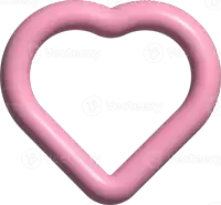 a pink heart on a white background that says ' vectorzy ' on it