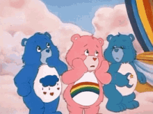 Care Bears Cartoon GIF - Care Bears Cartoon Shrug GIFs
