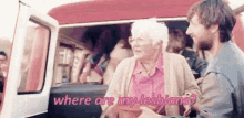 Where Are My Lesbians Looking Around GIF - Where Are My Lesbians Looking Around Grandmother GIFs