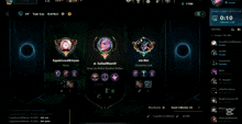 a screen shot of a video game with the words tri game playerss on it