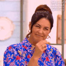 Excited Kyla Kennaley GIF - Excited Kyla Kennaley The Great Canadian Baking Show GIFs