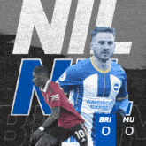 a soccer player with the number 10 on his shorts is running