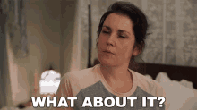 What About It Hannah GIF - What About It Hannah Lady Of The Manor GIFs