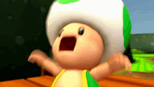 Scream Toad GIF - Scream Toad Mario GIFs