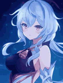 Discover 79+ blue hair anime best - in.cdgdbentre
