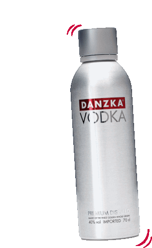 Danzka Vodka Sticker - Danzka Vodka Danzkavodka Stickers