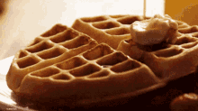 waffles waffle syrup breakfast food