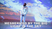 Mesmerized By The Big Light In The Sky Kevin Gates GIF - Mesmerized By The Big Light In The Sky Kevin Gates Big Lyfe Song GIFs