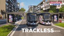 Trackless Tram Light Rail GIF - Trackless Tram Tram Light Rail GIFs