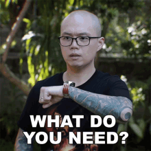 What Do You Need Chris Cantada GIF - What Do You Need Chris Cantada Chris Cantada Force GIFs