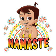 Namaste Chhota Bheem GIF - Namaste Chhota Bheem Hath Jodna GIFs