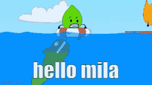 Hello Mila Mila GIF - Hello Mila Mila Mila Bfdi GIFs
