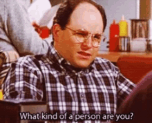 What Kind Of Person Are Yyou George Constanza GIF