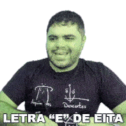 Letra E De Eita Rafael Procopio Sticker - Letra E De Eita Rafael Procopio Matemática Rio Com Prof Rafael Procopio Stickers