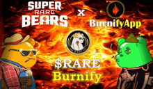 Super Rare Bears Burnify GIF - Super Rare Bears Burnify Burnifyapp GIFs