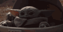 The Mandalorian Baby Yoda GIF - The Mandalorian Baby Yoda Cute GIFs