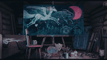 kikis delivery service painting art