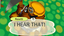 Mr Resetti I Hear That GIF - Mr Resetti I Hear That Animal Crossing GIFs