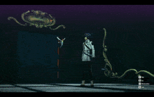 a video game character named gallica is talking to a fairy