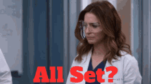 Greys Anatomy Amelia Shepherd GIF - Greys Anatomy Amelia Shepherd All Set GIFs