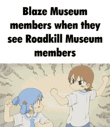 blaze museum roadkill museum blaze museum nichijou