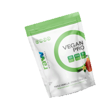 Vegan Pro Raw Nutritional Sticker - Vegan Pro Raw Nutritional Vegan Protein Powder Stickers