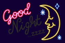 Good Night Moon GIF - Good Night Moon Sleep Well GIFs