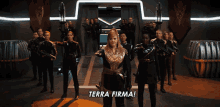 Terra Firma Star Trek Discovery GIF - Terra Firma Star Trek Discovery Chant GIFs