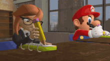 Smg4 Mario GIF - Smg4 Mario Meggy GIFs