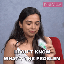 I Don'T Know What'S The Problem Ahsaas Channa GIF - I Don'T Know What'S The Problem Ahsaas Channa Pinkvilla GIFs