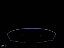 a neon sign that says play in red