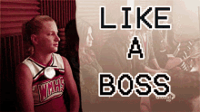 Glee Brittany Pierce GIF - Glee Brittany Pierce Like A Boss GIFs