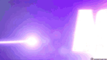 a purple background with a white letter n coming out of it