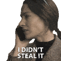 I Didn'T Steal It Dove Sticker - I Didn'T Steal It Dove Bodkin Stickers