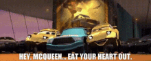 Cars Chick Hicks GIF - Cars Chick Hicks Hey Mcqueen GIFs