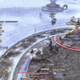 a screenshot of a video game with wolves reign on the bottom right