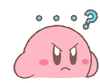 Kirby Line Sticker Kirby Sticker - Kirby Line Sticker Kirby 星のカービィ Stickers