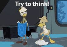 gyro gearloose ducktales ducktales2017 beware the buddy system try to think