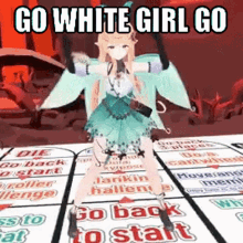 Go White Girl Go Pomu GIF - Go White Girl Go Pomu Pomu Rainpuff GIFs