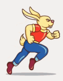 Easter Run GIF - Easter Run Bunny GIFs
