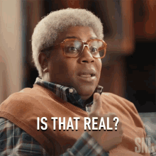 Is That Real Kenan Thompson GIF - Is That Real Kenan Thompson Saturday Night Live GIFs