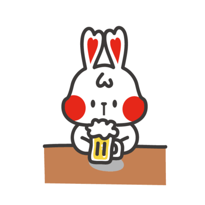 White Rabbit Sticker - White Rabbit Beer Stickers