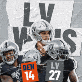 Las Vegas Raiders (27) Vs. Denver Broncos (14) Post Game GIF - Nfl National Football League Football League GIFs