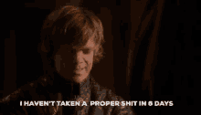 Tyrian Lannister Game Of Thrones GIF - Tyrian Lannister Game Of Thrones Shit GIFs