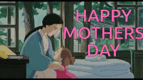 Happy Mothers Day mother and baby anime HD phone wallpaper  Pxfuel