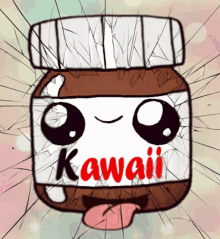 Kawaii Nutella GIF - Kawaii Nutella Chocolate GIFs
