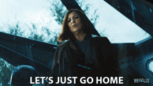 Lets Just Go Home Please Maya Sorian GIF - Lets Just Go Home Please Maya Sorian The Adam Project GIFs
